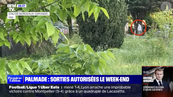 L'une des trois victimes de Pierre Palmade, le père de famille qui était au volant, est toujours hospitalisé à l'heure actuelle, selon leur avocat,
Capture d'écran du reportage de BFMTV sur Pierre Palmade le week-end du 8 mai 2023