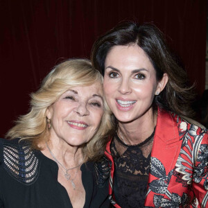 Exclusif - Nicoletta et Caroline Barclay - Fête d'anniversaire de Caroline Barclay à La Chope des Puces à Saint-Ouen, Paris. Le 7 octobre 2019 © Cyril Moreau / Bestimage 