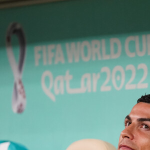 Cristiano Ronaldo - Match "Portugal - Suisse (6-1)" lors de la Coupe du Monde 2022 au Qatar, le 6 décembre 2022. © Florencia Tan Jun/Sport Press Photo via Zuma Press/Bestimage