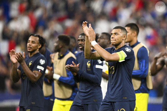 Kylian Mbappé - Match de qualifications de l'Euro2024 "France - Grèce (1-0)" au stade de France, le 19 juin 2023.