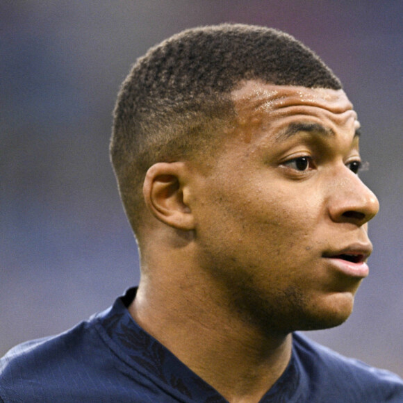 Kylian Mbappé - Match de qualifications de l'Euro2024 "France - Grèce (1-0)" au stade de France, le 19 juin 2023.