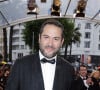 Journaliste vedette de BFM TV, Bruce Toussaint se rend chaque jour dans le XVe arrondissement de Paris, pour y animer son "Live Toussaint".
Bruce Toussaint - Montee des marches du film "Gatsby le Magnifique" pour l'ouverture du 66 eme Festival du film de Cannes