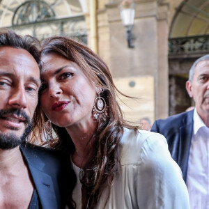 Exclusif - Bob Sinclar et sa femme Ingrid - Arrivées à la mairie - Mariage de Benjamin Castaldi et Aurore Aleman à la mairie de Marseille, le 27 août 2016. © Jacovides-Moreau/Bestimage