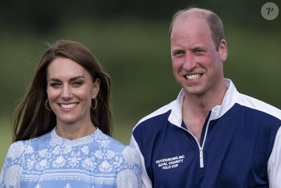 La princesse de Galles était venue soutenir son mari pour un match de polo.
Catherine Kate Middleton, princesse de Galles, le prince William, prince de Galles - La princesse de Galles Catherine Kate Middleton vient soutenir le prince William, prince de Galles lors d'un match de polo caritatif à Windsor. 6 juillet 2023.
