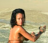 Eh bien, soyez prêtes et prêts à voir un mythe s'effondrer.
Rihanna savoure une biere bien fraiche au bord de l'eau lors de ses vacances a la Barbade le 28/12/2013