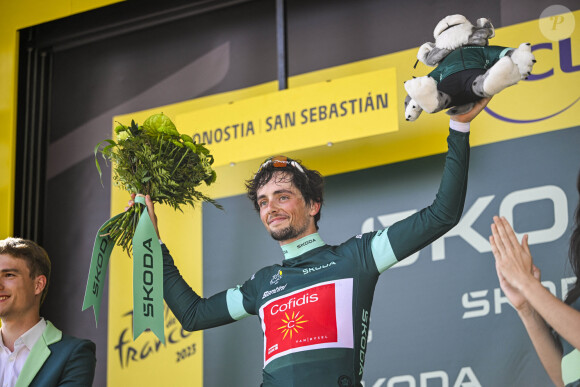 Victor Lafay de l'équipe Cofidis sur le Tour de France 2023.