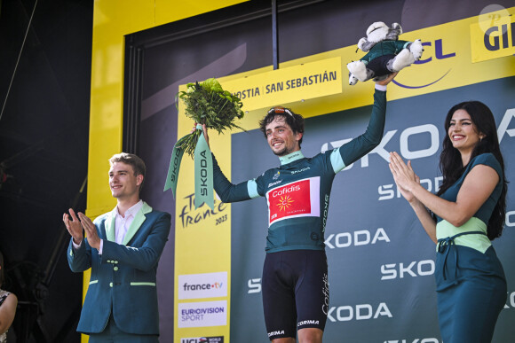 Victor Lafay de l'équipe Cofidis sur le Tour de France 2023.