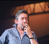 
Loin de dénoncer les violences conjugales subies des mains de son partenaire, elle explique souvent qu'elle malmenait également Serge Gainsbourg.
Archives - Serge Gainsbourg sur scène, en concert, au Zénith de Paris.