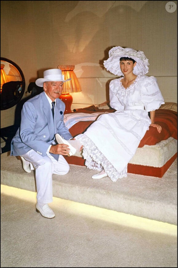 Mariage de Caroline et d'Eddie Barclay en 1988.