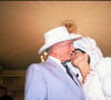 Mariage de Caroline et d'Eddie Barclay en 1988.