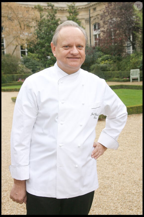 Joël Robuchon à l'hôtel de Lassay. 