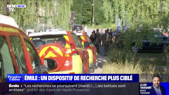 Plusieurs interrogatoires ont été menés.
Capture d'écran du reportage de BFMTV sur la disparition d'Emile, 2 ans et demi, et la poursuite des recherches, plus ciblées désormais