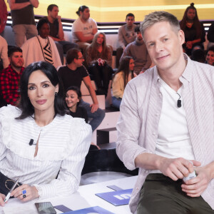 Exclusif - Géraldine Maillet, Matthieu Delormeau - Enregistrement de l'émission "TPMP (Touche Pas à Mon Poste)" et diffusée en direct sur C8 le 6 avril 2022 © Jack Tribeca / Bestimage 