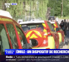 Mais les images de recherches ont rappelé de mauvais souvenirs aux habitants des deux communes.
Capture d'écran de BFMTV des reportages de BFMTV sur la disparition d'Emile, petit garçon de 2 ans et demi qui a disparu dans le Vernet dans les Alpes-de-Haute-Provence.