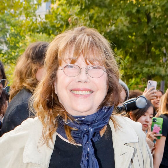 Jane Birkin - Arrivées au défilé Acne Studios Collection Femme Prêt-à-porter Printemps/Eté 2023 lors de la Fashion Week de Paris, France, le 28 septembre 2022. © Veeren-Clovis/Bestimage