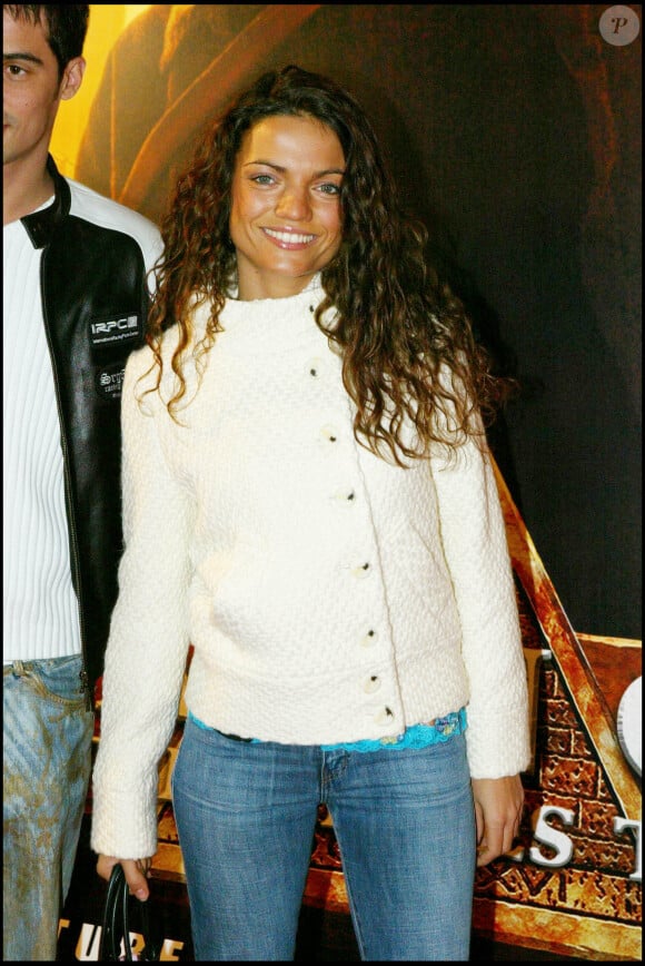 Francesca Antoniotti (Star Ac 4) - Première parisienne de film "Benjamin Gates et le trésor des Templiers"