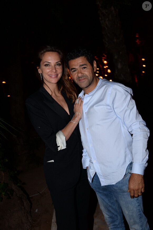 Exclusif - Mélissa Theuriau avec son mari Jamel Debbouze - Fête de clôture du 9ème festival "Marrakech du Rire 2018" au Palais Bahia de Marrakech au Maroc le 15 juin 2019.  © Rachid Bellak/Bestimage 