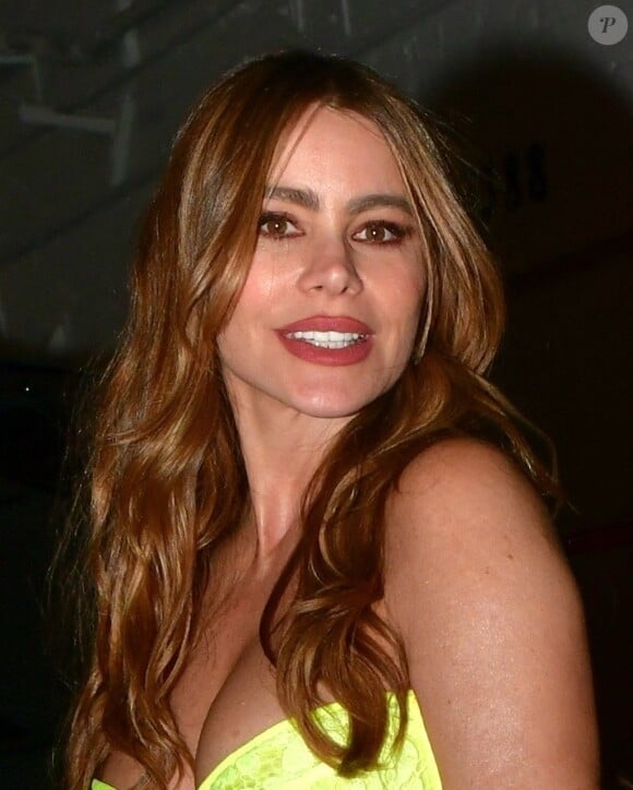 Exclusif - Sofía Vergara est allée dîner dans un restaurant à Beverly Hills le 20 juin 2023.