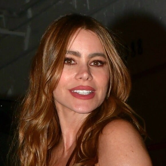Exclusif - Sofía Vergara est allée dîner dans un restaurant à Beverly Hills le 20 juin 2023.