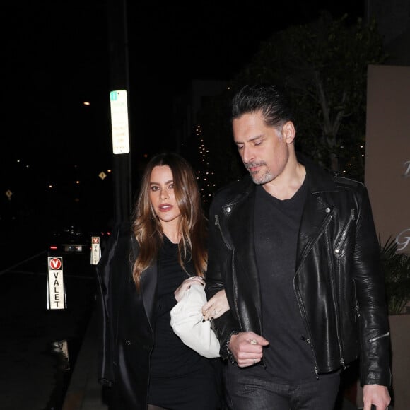Exclusif - Sofia Vergara et son mari Joe Manganiello son allés dîner au restaurant Giorgio Baldi à Santa Monica le 22 novembre 2022.