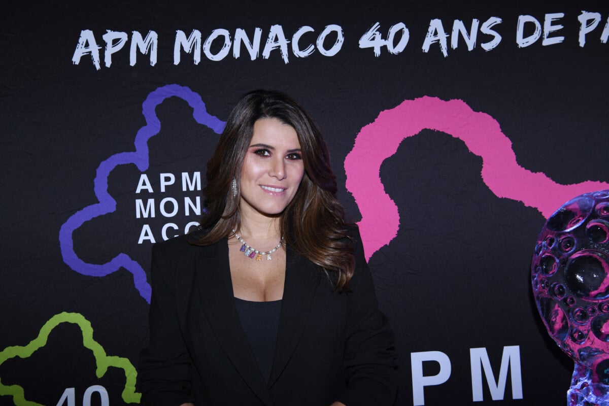 Photo Exclusif Karine Ferri D ner des 40 ans du bijoutier