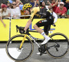 "Gênant", lâche simplement un internaute
 
Jonas Vingegaard de l'équipe Jumbo-Visma sur le Tour de France 2023.