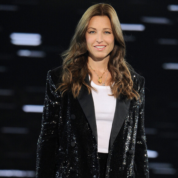 Natasha St Pier - Enregistrement de l'émission "Duos Mystères" à la Seine Musicale à Paris, diffusée le 20 août sur TF1. © Gaffiot-Moreau / Bestimage