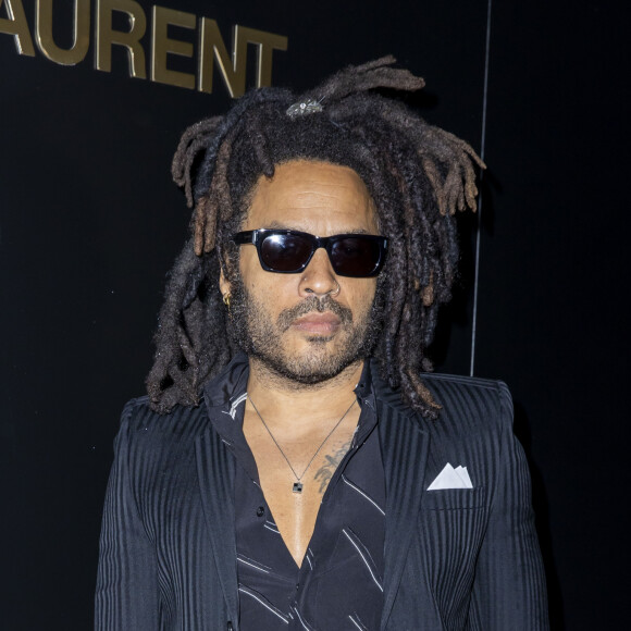 Lenny Kravitz au photocall du défilé de mode prêt-à-porter automne-hiver 2020/2021 Saint Laurent à Paris le 25 février 2020. © Olivier Borde / Bestimage 