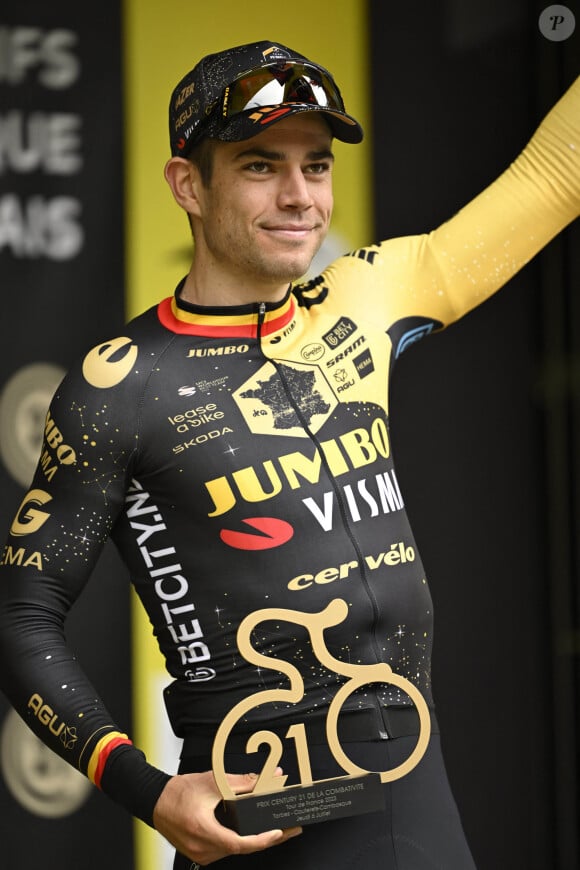 Wout van Aert de l'équipe Jumbo-Visma sur le Tour de France 2023.