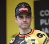 Wout Van Aert a donc pris la décision de quitter le Tour de France pour la rejoindre
 
Wout van Aert de l'équipe Jumbo-Visma sur le Tour de France 2023.