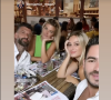 Alicia ("Mariés au premier regard") avec ses amis dans le sud de la France. Instagram