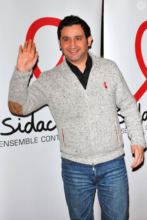 Cyril Hanouna à la soirée de lancement du Sidaction 2010, le 3 mars, au Casino de Paris.
