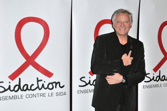 Laurent Boyer à la soirée de lancement du Sidaction 2010, le 3 mars, au Casino de Paris.
