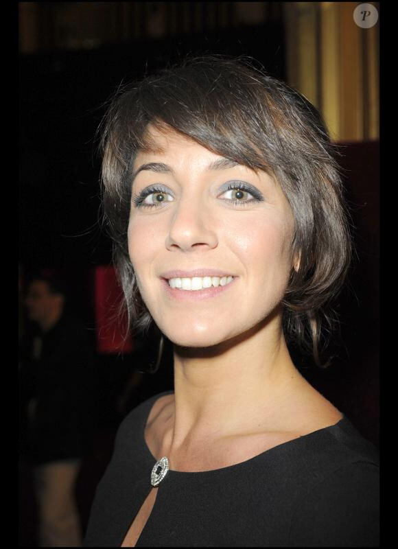 Virginie Guilhaume à la soirée de lancement du Sidaction 2010, le 3 mars, au Casino de Paris.