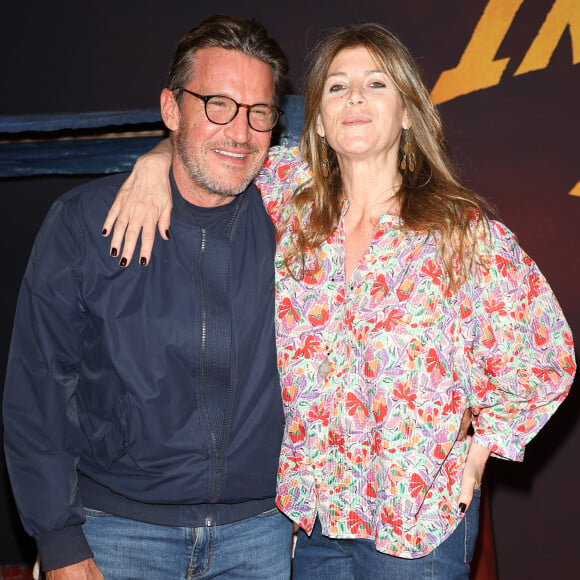 Après avoir officié pendant plusieurs saisons en tant que chroniqueur dans "Touche pas à mon poste !" sur C8, le chéri d'Aurore Aleman a décidé de tirer sa révérence.
Benjamin Castaldi et sa femme Aurore Aleman - Première du film "Indiana Jones et le Cadran de la destinée" au cinéma Le Grand Rex à Paris le 26 juin 2023. © Coadic Guirec/Bestimage