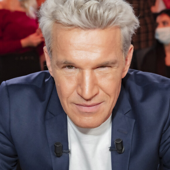 Exclusif - Benjamin Castaldi - Sur le plateau de l'émission TPMP (Touche Pas à Mon Poste) présentée en direct par C.Hanouna le 08/02/22 en direct sur C8 - Paris le 08/02/22 © Jack Tribeca / Bestimage 