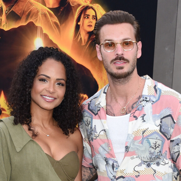 Christina Milian et M. Pokora profitent d'un break estival ! 
Christina Milian et son mari M Pokora (Matt Pokora) à la première du film "Jurassic World Dominion" à Los Angeles. 