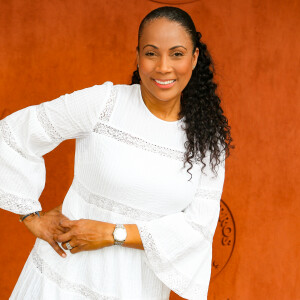 Christine Kelly - Célébrités dans le village des internationaux de France de tennis de Roland Garros à Paris, France, le 31 mai 2019. © Jacovides-Moreau/Bestimage 