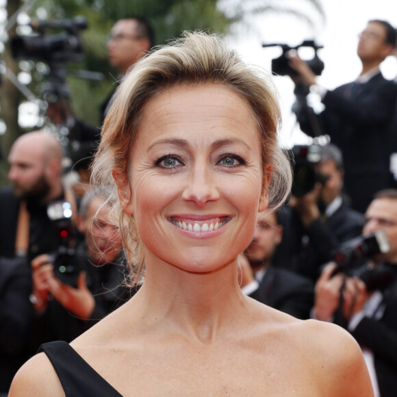 Anne-Sophie Lapix - Montée des marches du film "Ma Loute" lors du 69ème Festival International du Film de Cannes. Le 13 mai 2016. © Borde-Jacovides-Moreau/Bestimage