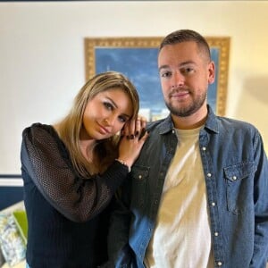 Amandine Pellissard et Jeremstar, immortalisés sur Instagram.