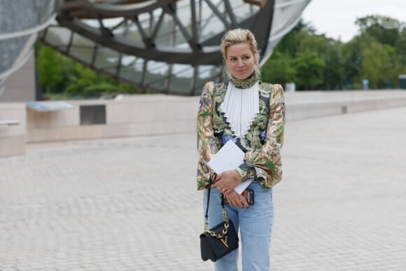 Céline Sallette - Arrivées au dîner de lancement des Parfums Louis Vuitton, Stellar Times, Cosmetic Cloud, Dancing Blossom, Rhapsody et Symphony, à la fondation Louis Vuitton à Paris, France, le 5 juillet 2021. Clovis-Veeren/Bestimage 