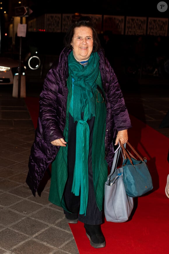 C'est ce que vient de sous-entendre Suzy Menkes dans son podcas "Creative Conversations".
Suzy Menkes - People à la présentation de la collection Christian Louboutin "The Loubi Show" à l'Opéra Comique à Paris. Le 2 mars 2023 © T.Da Silva-Pierre Perusseau / Bestimage 