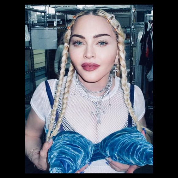 En juin dernier, la chanteuse avait été admise en soins intensifs après avoir développé "une grave infection bactérienne".
Madonna sur Instagram. Le 24 avril 2023.