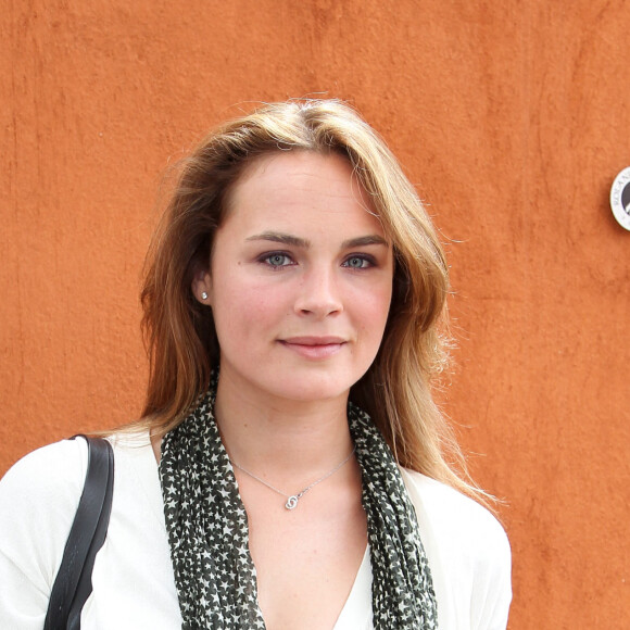 Mélanie Maudran - People au 11e jour de Roland Garros en 2012