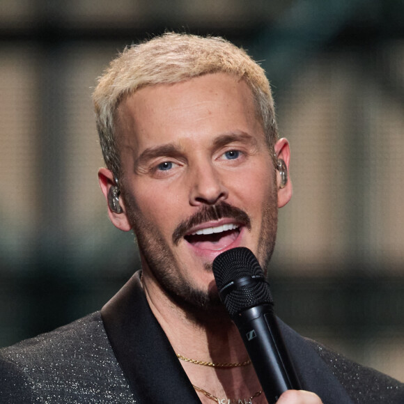 Matt Pokora fait actuellement une pause dans sa tournée.
Exclusif - M.Pokora - Enregistrement de l'émission "Les 50 ans du Disco, les stars chantent pour le Sidaction" au Dôme de Paris, France, sur France 2. © Guirec-Moreau/Bestimage 