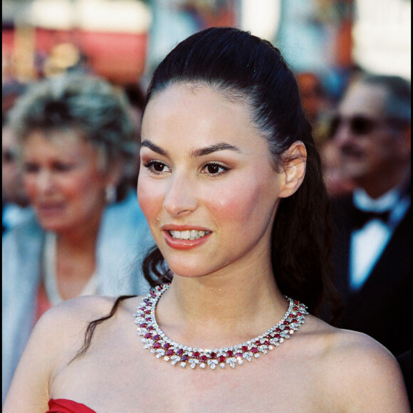 Archives - Vanessa Demouy au Festival de Cannes en 2000.