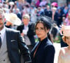 Malheureusement, il semblerait que ces quatre-là ne soient pas prêts à passer le réveillon ensemble.
David Beckham et sa femme Victoria arrivent à la chapelle St. George pour le mariage du prince Harry et de Meghan Markle au château de Windsor, Royaume Uni, le 19 mai 2018.