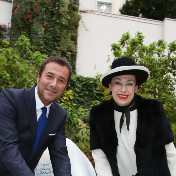 Geneviève de Fontenay et Bernard Montiel - 11ème édition du Prix Trofémina à la salle Wagram à Paris le 16 juin 2014.