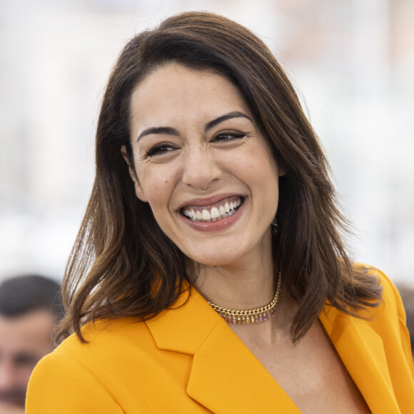 Sofia Essaïdi au photocall du film "Nostalgia" lors du 75ème Festival International du Film de Cannes, le 25 mai 2022. © Cyril Moreau / Bestimage 