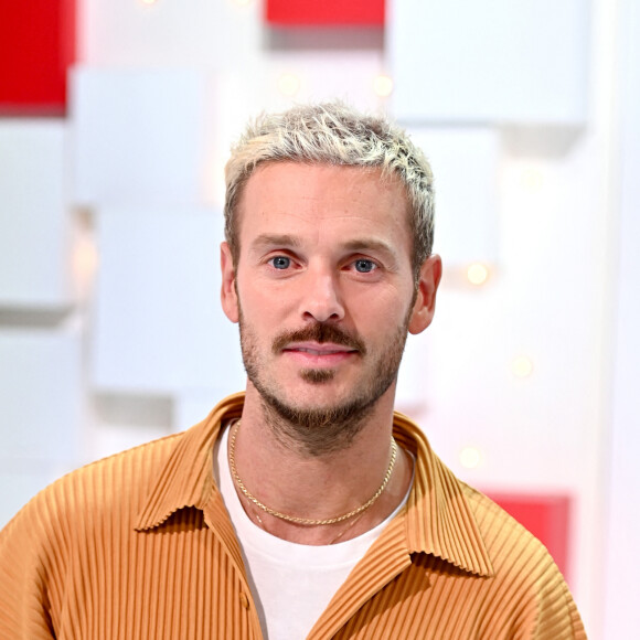 Exclusif - M. Pokora (Matt Pokora) - Enregistrement de l'émission "Vivement Dimanche", présentée par M.Drucker et qui sera diffusée le 3 octobre sur France 2 © Guillaume Gaffiot / Bestimage